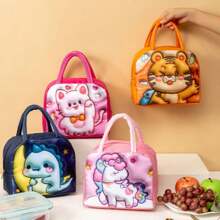 Lonchera Térmica Infantil Bolsa Almuerzo De Niños Niñas - Multicolor - Ver 7