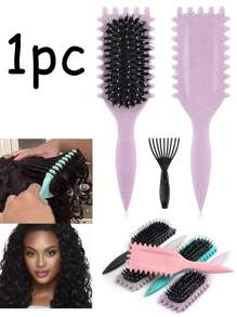 2025新款卷发定型梳，1支装，卷发定型梳，时尚卷发梳，符合人体工学，打造完美卷发造型。这款卷发定型梳是理发店、美容院、返校季、旅行度假必备的美发工具和配件。它包含各种发饰、梳子、边缘梳、解结梳、梳子、后梳、发刷、边缘梳、解结梳、美发工具、美发用品、护发用品、卷发梳、理发师、美发设备、发型、美发、发刷、后梳、造型梳、卷发梳、边缘梳、发梳、梳发、发刷套装、梳发、卷发梳、解结梳、女士发刷、头发、旅行、美发产品、美发工具、美发用品、理发师、理发师配件、理发店、美发设备。