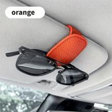 Pinza para sujetar gafas de sol en el coche, organizador magnético multifunción para gafas de sol para parasol de vehículo