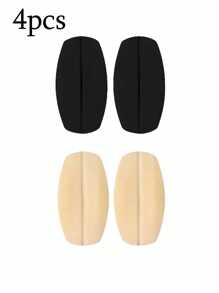 4 piezas Almohadillas de silicona para sostenes - 2 piezas Hombreras antideslizantes, Almohadillas para tirantes de sostén invisibles y antideslizantes cómodas, Accesorios invisibles para sostén, Evitar que los tirantes se resbalen 2/1 pieza Enfriamiento de verano, Playa, Viaje - Multicolor - Ver 12