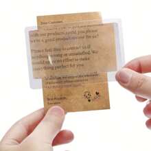 3pcs Portable Fresnel Lens Credit Card Magnifier Set - 3X Pocket Magnifying Glass, Suitable For Wallet, Jewelry And Reading Aid - Multicolor - View 12