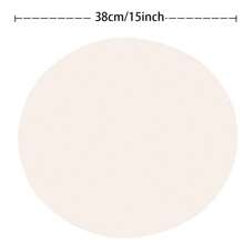 4 件装紫色绣球花叶子蝴蝶春季圆形餐垫桌垫夏季季节性餐桌装饰