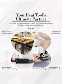 1pc Heat Resistant Mat Heat With 1pair Resistant Glove Used For Curling Iron, Hair Straightener, Flat Irons, Silicone Mat Multi Colors,Hair Tools,Hair Products And Accessories For Barber Salon Beauty Travel Essentials,Back To School,Travel Holiday Essentials,Hair Accessories For Women,Slick Back Brush,Barber Accessories,Hair Dryer,Hair,Barber,Hair Tools,Hair Products,Hair Accessories,Edge Brush,Barber Accessories,Travel,Hair Dryer,Hair Stuff,Hair Spray,Hair Accessories,Curly Hair Products,Hairdressing Equipment,Accessories,Hair Cutting Scissors,Christmas,Barbershop,Barber Accessories, Hair Accessories, Hairdressing - Multicolor - View 10