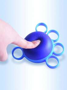 1 Pieza Bola para fortalecer la mano - Herramienta de ejercicio para los dedos, Pelota de apretón para fortalecer la mano y aliviar el estrés, Accesorios de gimnasio, Deporte, Gimnasio, Ejercicio en casa, Agarre de mano