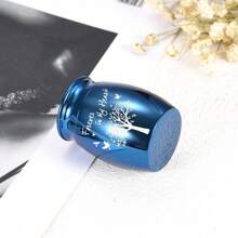 Kleine Aufbewahrungsurnen für Asche, Mini Lebensbaum-Urnen für Asche aus Aluminiumlegierung, Memorial Asche-Behälter - Für immer in meinem Herzen