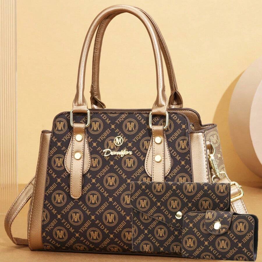 Nou set de trei piese la modă pentru mamă și fiică, geantă de mână casual și versatilă pentru femei