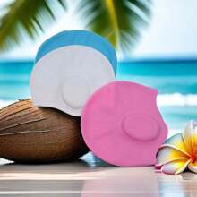 Silicone Swimming Cap, Ear Protective, Unisex Adult Fashionable Large Size Swim Cap, Beach Essentials, Beach Accessories, Pool Float - Multicolor - View 13