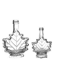 Maple Leaf 50ml/100ml/250ml Glass Bottles For Maple Syrup - Multicolor - View 3