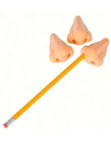 6/12 Innovative Nose Shaped Pencil Sharpeners - Quirky And Fun Pencil Sharpeners, Manual Double Hole Pencil Sharpeners For Student Stationery