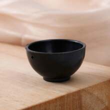 4 件迷你逼真塑料碗道具、娃娃屋餐具装饰盘和碗套装