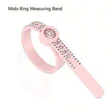 1pc/2pcs Ring Sizer Gauge - US Size 1-17, Reusable Ring Finger Measure Adjuster With Magnifier, Valentine's Day Ring Sizing Tool - Multicolor - View 14
