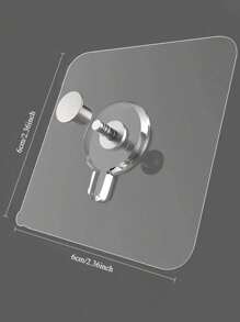 10/20/30 件现代壁挂式实用挂钩 - 易于安装、强力粘合、无需钻孔、防水塑料挂钩，适用于厨房和浴室中的图片、相框、海报、时钟