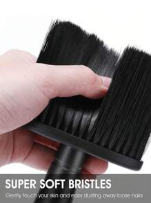 1pc Neck Duster Brush - Soft Bristle Cleaning Brush For Grooming Neck And Ears, Desktop Duster - Multicolor - View 4