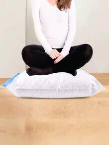 配有手动气泵，家用真空压缩收纳袋，压缩被子、毛毯、羽绒服、衣服、行李专用