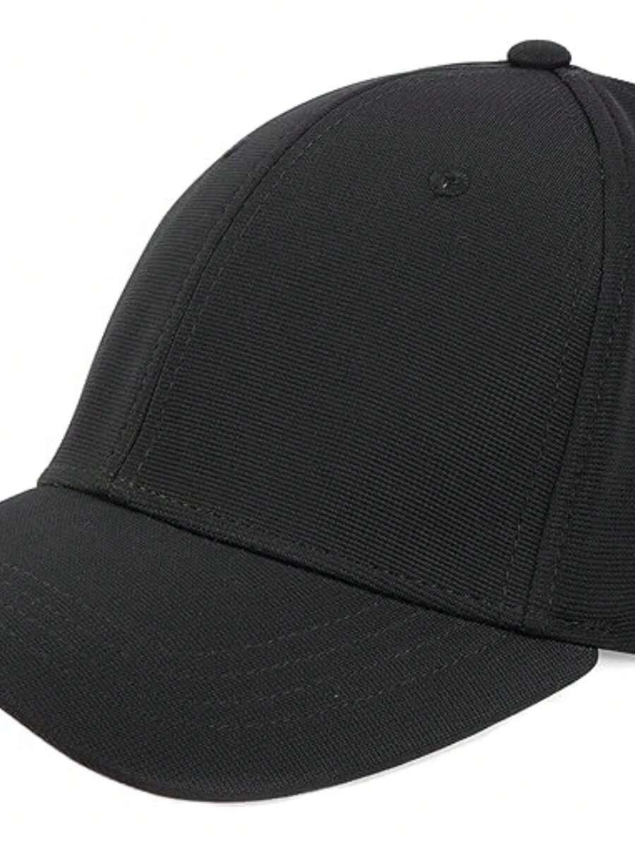 10 Premium Curved Baseball Caps Quality Lot Bb-Acr - Black - View 1
