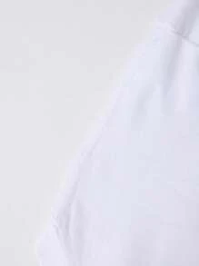 Stylish And Elite - Vibe Members - Only T - Shirt 220g Heavyweight 100% Cotton - 白色 - 查看 5