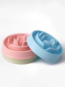 Non-Slip Slow Feeding Bowl For All Breeds - Pink - View 6