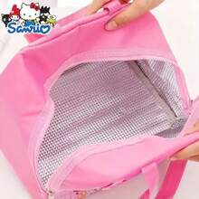 Sanrio 1 szt. Sanrio Hello Kitty Melody Laurel Dog Kulomi Student Izolowana Torba Lunch Box Dziewczęca Duża Torba Bento Duża Pojemność Torba Lunchowa Z Ryżem Torba Lunchowa