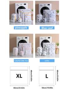 1pc加厚内衣洗衣袋细网套装文胸护理袋网眼防变形大中小号网袋 - 彩色 - 查看 6