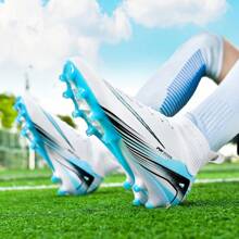 Neue Herren Künstliche PU Fußballschuhe, Outdoor Rasen Sportschuhe, rutschfest, langanhaltend, bieten überragenden Grip, Profi Match Trainingsschuhe