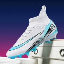 Neue Herren Künstliche PU Fußballschuhe, Outdoor Rasen Sportschuhe, rutschfest, langanhaltend, bieten überragenden Grip, Profi Match Trainingsschuhe