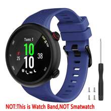 Compatible With Garmin Forerunner 45 Band, Soft Silicone Sport Replacement Watch Band, Fitness Strap Bracelet Wristband For Garmin Forerunner 45 Smartwatch - Garmin Forerunner 45 - View 14