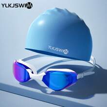 YLKJSWIM Unisex Swimming Goggles, Anti-Fog & Leak-Proof, Maximum Comfort Adjustable Dual Strap, Mirrored/Non-Mirrored Lens Swimming Goggles Pool Accessories, Beach Essentials, Beach Accessories, Pool Float