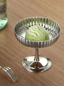 1 件优雅不锈钢冰淇淋杯、甜点杯、布丁慕斯水果沙拉杯、适用于家庭厨房餐厅酒店、厨房用品、餐具配件 - 彩色 - 查看 5