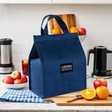 Japanese Style Insulated Lunch Bag,Waterproof Bento Bag,Large Capacity Work Lunchbox Bag,Student Lunch Tote,Camping Water Bottle & Food Storage Bag - Multicolor - View 13