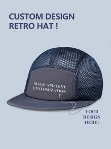 1 Piece Printed Hat, Personalized Hat, Custom Your Own Design, Text Customization, Pattern Customization, Pattern Text Customization, Adjustable Hat, Unisex Baseball Cap, Personalized Hat, Men's Hat, Dad Hat, Unisex Baseball Cap, Vintage Hat, Team Hat, Bachelor Party Hat, Birthday Gift, Personalized Baseball Cap