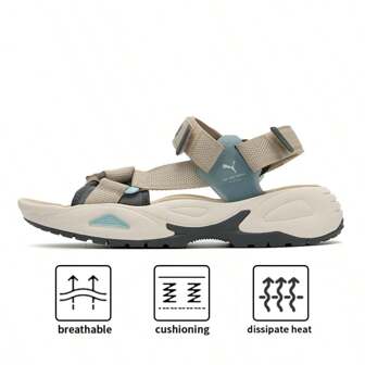 Puma صنادل تريكليت قابلة للتنفس وخالية من الجنس, أحذية رياضية, أحذية للسفر والشاطئ, الطراز رقم 389075