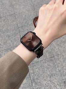 1 pièce de bracelet compatible avec , en de pleine fleur doux et vintage, avec un design créatif et élégant en alliage. Compatible avec Ultra 3/2/1, SE, S10/9/8/7/6/5/4/3/2/1, en tailles 38mm/40mm/41mm/42mm/44mm/45mm/49mm, unisexe, convient pour les fêtes et les voyages