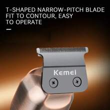 Kemei KM-1576 USB Schnelllade Haarschneidemaschine - langanhaltend Batterie, professioneller Haarschneider für Salon & Heimgebrauch