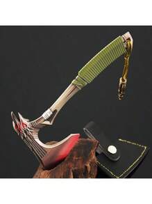 2025 New APXE Hero, Family Heirloom, Raven's Bite Axe Model Decor, Studded With Rhinestones In Leather Case/Pendant Version, Birthday Gift, Easter Gift, Holiday Gift Model