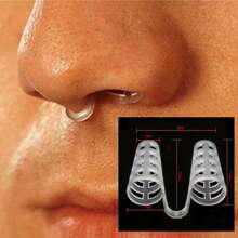 1/4pcs Mini Anti-Snoring Device, Snoring Sleep Aid Nasal Clip, Anti-Snoring Device, Improve Sleep - Transparent - View 5