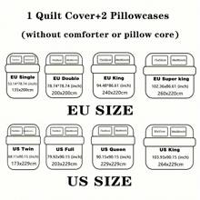 3 件套气球和女孩图案印花床上用品套装，1 个羽绒被套和 2 个枕套，透气涤纶纤维，适合所有季节，适用于青少年和成人卧室，家居装饰 - MMC-SJT0221 - 查看 3