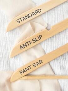 1件装新郎新娘个性化婚礼衣架，木质新娘衣架，定制款“先生和太太”衣架，带蝴蝶结，适用于燕尾服、新娘派对、婚礼礼物，白色、黑色、金色、紫色、绿色、蓝色、粉色、宝蓝色蝴蝶结 - 蝴蝶結2 - 查看 3