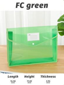 Carpeta de archivo FC/A4/B5, puede contener hasta 500 hojas de papel, para oficina, contratos, exámenes, materiales, informes de exámenes médicos de mujeres embarazadas, escuelas, vuelta al cole, útiles escolares