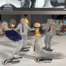 4pcs/Set Funny Anime Teenager Style Acrylic Standing Display Decoration Desk Decor Set - Multicolor - View 6