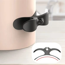 1-6pcs Silicone Cord Winder Holder Power Cord Organizer Clip Self Adhesive Cable Wire Fixer For Air Fryer Coffee Machine