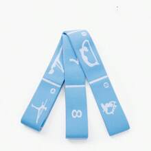 1Pc 8 Grids Multi-Functional Slimming Resistance Band Yoga Strap Elastic Exercise Bands For Latin, Dance, Pilates, Gymnastics - Multicolor - View 7