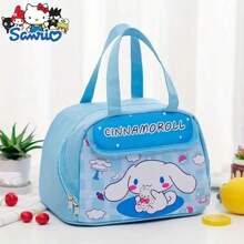 Sanrio 1 szt. Sanrio Hello Kitty Melody Laurel Dog Kulomi Student Izolowana Torba Lunch Box Dziewczęca Duża Torba Bento Duża Pojemność Torba Lunchowa Z Ryżem Torba Lunchowa