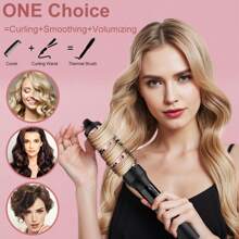 双 PTC 陶瓷卷发器，32 毫米/1.25 英寸，快速均匀加热，2 种加热设置，无热风功能。如需更大尺寸，请查看 38 毫米/1.5 英寸的其他列表。 - 美規A型插(110-127V) - 查看 5