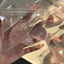 1pc Simulated Strawberry Squeeze Toy, With A Soft Touch, Is A Stress Relieving Toy