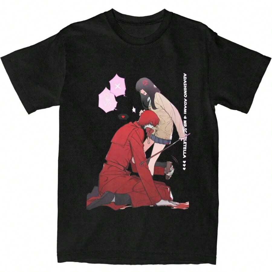 Men Women's T-Shirt Homicipher Mr.Crawling Mr. Scarletella T Shirts Hip Hop Summer Tee Shirt.Jpg - màu đen - Xem 1