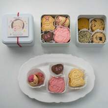 Cute Baby Head Body Cookie Cutter Mold Novel Dragon Flower Heart Biscuit Stamp Chinese Zodiac Birthday Pastry Kitchenware