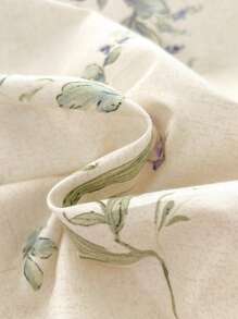 3 件套 2025 春季新乡村花卉床上用品套装，2 个枕套 + 1 个羽绒被套（不含填充物） - 彩色 - 查看 6