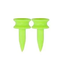 10/20/50pcs Golf Spikes, Rubber & Plastic Golf Tee, Suitable For Golf Sports - Green - View 4
