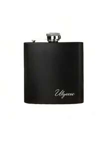 Regalo personalizado de jarra de vino para hombres, regalo para despedida de soltero, regalo para el novio, regalo para el padrino, regalo para el padre, regalo de boda para el novio, regalo para el novio. Jarra de vino personalizada mate negra de 6 onzas para amigos, hijo, hija, cocina, comedor, baño, sala de estar, dormitorio, escuela, oficina, salón de té, hogar, jardín, regalo para el padre - Negro - Ver 4