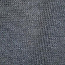 Camisas de los hombres casual suelta de manga larga camiseta tops de los hombres de color sólido waffle camiseta de manga larga camisa de fondo de Primavera y otoño Invierno - Negro - Ver 5